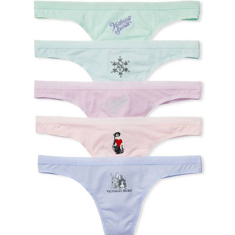 Victoria Secret Thong Set size Large NIB